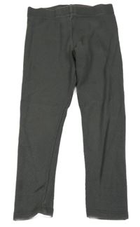 Sivé rebrované legíny Next