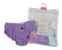 Nové - 4x - 2x fialové + 1x růžové + 1x světlezelené kalhotky Primark