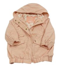 Marhuľová jesenná parka s kapucňou Nutmeg
