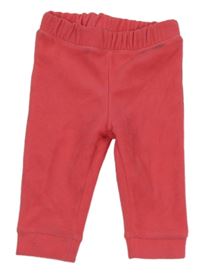Jahodové fleecové nohavice zn. C&A