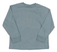 Světlemodrošedé melírované mikinotriko Next