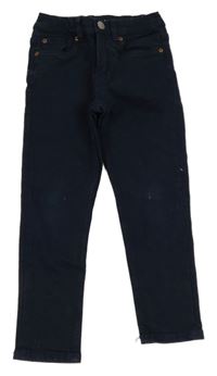 Tmavomodré skinny fit rifle ZARA