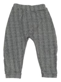 Čierno-biele vzorované úpletové turecké nohavice RIVER ISLAND