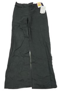 Nové - tmavosivé flare nohavice M&S