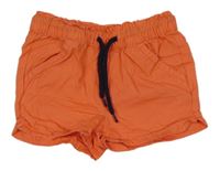 Lososové paper bag plátenné kraťasy lupilu