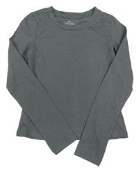 Tmavosivé tričko H&M