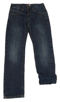 Tmavomodré podšité rifle zn. C&A