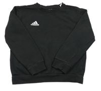Černá mikina s logem Adidas