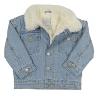 Světlemodrá riflová zateplená bunda Primark