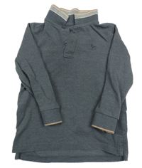 Tmavošedé polo triko George