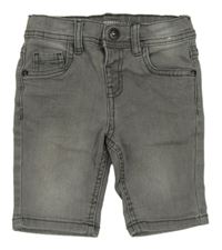 Šedé skinny riflové kraťasy Denim Co.