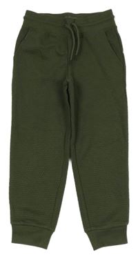 Khaki prešívané tepláky Primark