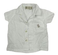 Smetanová pruhovaná košile s Králíčkem Petrem