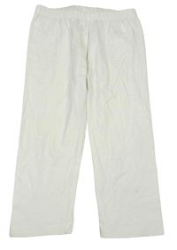 Biele capri legíny Kids