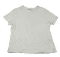 Biele crop tričko H&M