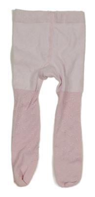 Svetloružové pančuchy so srdiečkami George