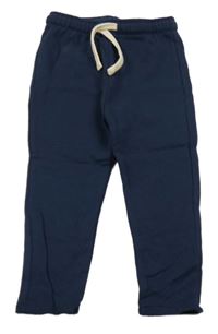 Tmavomodré tepláky kiabi