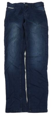 Tmavomodré skinny rifle Pocopiano