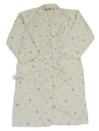 Biely froté župan so srdiečkami Alive