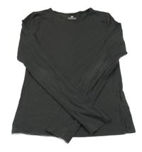 Tmavosivé tričko H&M