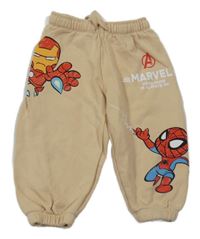Béžové tepláky se Spidermanem Zara