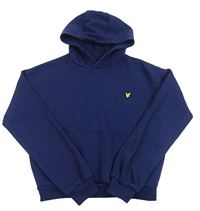 Tmavomodrá mikina s kapucňou Lyle&Scott