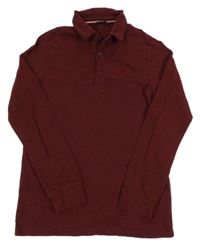 Mahagonové polo triko George