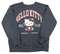 Antracitová mikina s Hello Kitty George