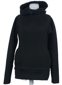 Dámska čierna tech fleece mikina s kapucňou Pursue