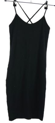 Dámske čierne bavlnené šaty FB Sister