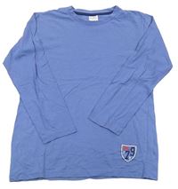 Modré tričko s potlačou Pocopiano
