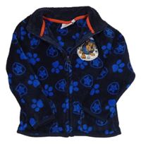 Tmavomodrá chlpatá prepínaci mikina s PAw PAtrol Nickelodeon