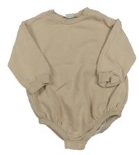 Béžové teplákové body Next