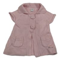 Svetloružová pletená prepínaci vesta S. Oliver