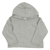 Sivá oversize mikina s kapucňou Next