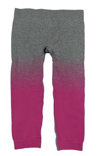 Sivo-fuchsiové funkčné legíny Lupilu