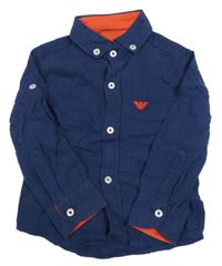 Tmavomodrá košile Armani