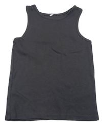 Sivý rebrovaný top