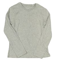Sivé melírované tričko M&S