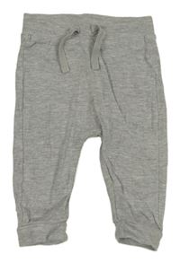 Sivé melírované tepláky George