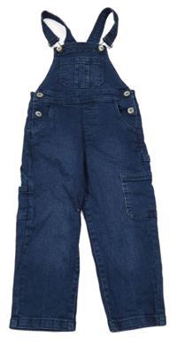 Tmavomodré na traké rifle Lily & Dan