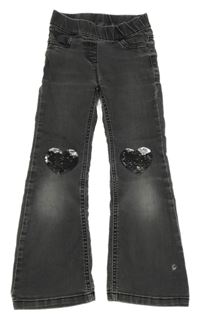 Sivé flare rifle so srdíčky z flitrů C&A