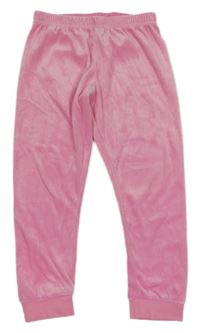 Ružové plyšové pyžamové nohavice Nickelodeon