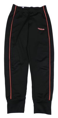 Černé sportovní kalhoty s logem Adidas