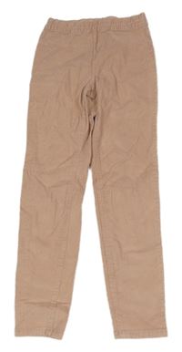 Svetloružové menšestrové elastické nohavice H&M
