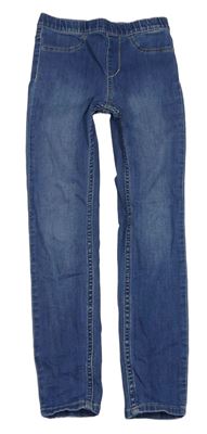 Modré riflové džegíny H&M