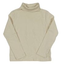 Smotanový rebrovaný rolák H&M