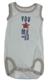 Bílo-světlehnědé body s nápisy absorba