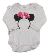 Bílé body s Minnie Miniworld