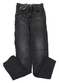 Tmavosivé skinny rifle Cerises